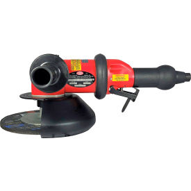 Right Angle Wheel Grinder, 7" Dia., 6000 RPM, 1.2 HP, 5/8" - 11 Thread