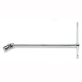 Sliding T-Handle Wrench, 6-Point Swivel Socket, Metric 9mm
