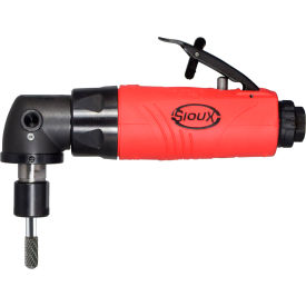 Angle Die Grinder, 18K, 1/4" Air Inlet, 18000 RPM, Red/Black