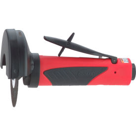 Inline Cut Off Tool, 4" Blade Dia., 1 HP, 18000 RPM, Rear Exhaust