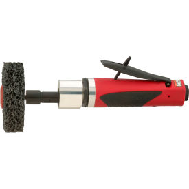 High Torque Die Grinder, 1/4" Air Inlet, 8,000 Rpm, Red/Black