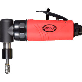 Angle Die Grinder, 0.5 Hp, 6Mm Collet, 23,000 Rpm, Red/Black