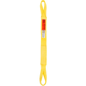 4" x 12' Nylon Lifting Sling, Twisted Eye & Eye, 2 Ply
