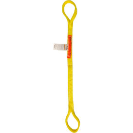 2" x 10' Nylon Lifting Sling, Straight Eye & Eye, 4 Ply