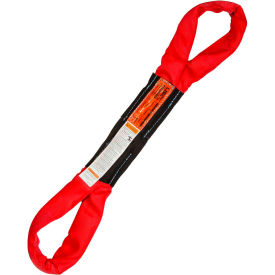 18' Eye & Eye Round Sling, Polyester, 13200 lb. Capacity