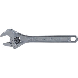 Adjustable Wrench, 1-1/8" Jaw Capacity, 8-1/8" Long