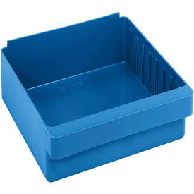 Super Tuff Euro Drawer QED801 - 11-1/8"W X 11-5/8"L X 4-5/8"H Blue