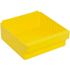 Super Tuff Euro Drawer QED801 - 11-1/8"W X 11-5/8"L X 4-5/8"H Yellow