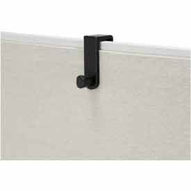 Over the Panel Single Hook, Black