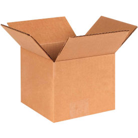 Cardboard Corrugated Boxes, 6"L x 6"W x 5"H, Kraft