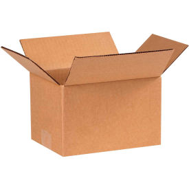 Cardboard Corrugated Boxes, 8"L x 6"W x 5"H, Kraft
