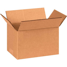 Cardboard Corrugated Boxes, 8"L x 5"W x 4"H, Kraft