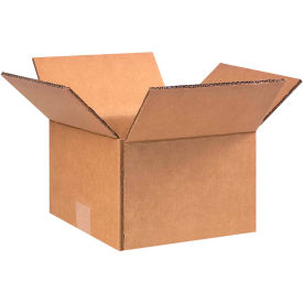Heavy Duty Double Wall Corrugated Boxes, 9"L x 9"W x 6-1/2"H, Kraft