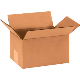 Cardboard Corrugated Boxes, 9"L x 6"W x 5"H, Kraft