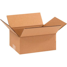 Cardboard Corrugated Boxes, 9"L x 7"W x 4"H, Kraft