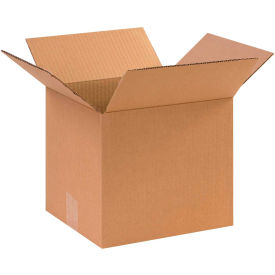 Cardboard Corrugated Boxes, 10"L x 9"W x 9"H, Kraft