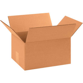 Cardboard Corrugated Boxes, 11-1/4"L x 8-3/4"W x 6"H, Kraft