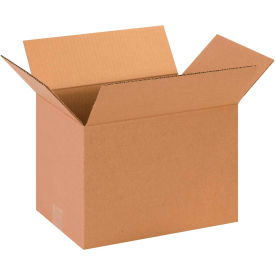 Cardboard Corrugated Boxes, 13"L x 9"W x 11"H, Kraft