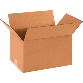 Cardboard Corrugated Boxes, 12"L x 8"W x 7"H, Kraft