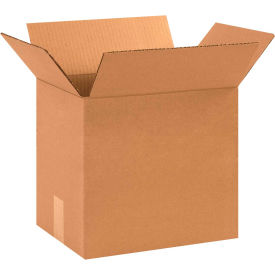 Cardboard Corrugated Boxes, 12"L x 9"W x 10"H, Kraft