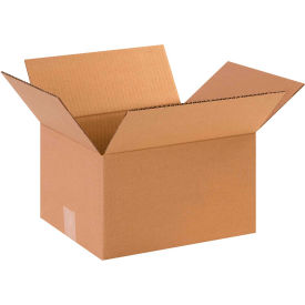 Cardboard Corrugated Boxes, 12"L x 10"W x 7"H, Kraft