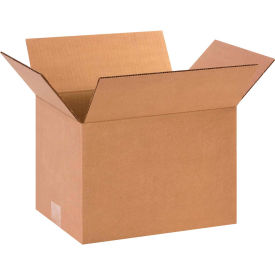 Cardboard Corrugated Boxes, 12"L x 9"W x 8"H, Kraft