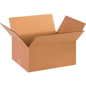 Cardboard Corrugated Boxes, 13"L x 10"W x 6"H, Kraft