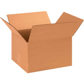 Cardboard Corrugated Boxes, 13"L x 11"W x 8"H, Kraft