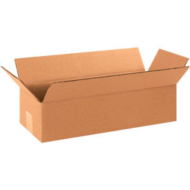 Long Cardboard Corrugated Boxes, 16"L x 6"W x 4"H, Kraft