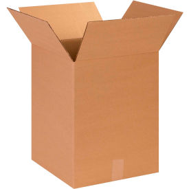 Cardboard Corrugated Boxes, 14"L x 14"W x 18"H, Kraft