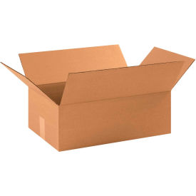 Cardboard Corrugated Boxes, 17-1/4"L x 11-1/2"W x 6"H, Kraft