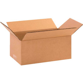 Long Cardboard Corrugated Boxes, 11"L x 6"W x 4"H, Kraft