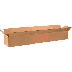 Long Cardboard Corrugated Boxes, 48"L x 6"W x 6"H, Kraft