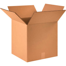 Heavy Duty Double Wall Corrugated Boxes, 16"L x 16"W x 16"H, Kraft