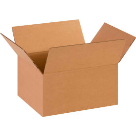 Cardboard Corrugated Boxes, 14"L x 11"W x 8"H, Kraft