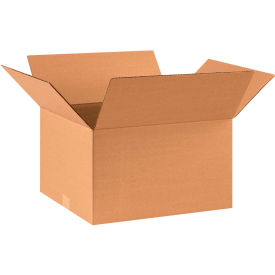 Cardboard Corrugated Boxes, 17"L x 14"W x 10"H, Kraft
