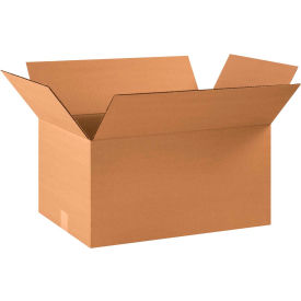 Cardboard Corrugated Boxes, 22"L x 14"W x 10"H, Kraft