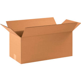 Cardboard Corrugated Boxes, 22"L x 10"W x 10"H, Kraft