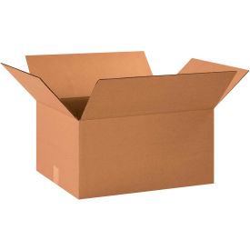 Cardboard Corrugated Boxes, 20"L x 15"W x 10"H, Kraft