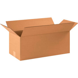 Cardboard Corrugated Boxes, 22"L x 10"W x 9"H, Kraft