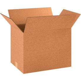 Cardboard Corrugated Boxes, 18"L x 12"W x 14"H, Kraft
