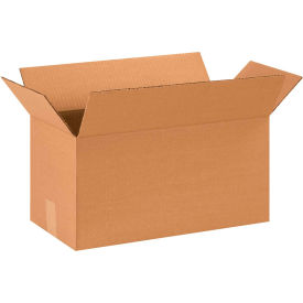 Long Cardboard Corrugated Boxes, 18"L x 9"W x 9"H, Kraft