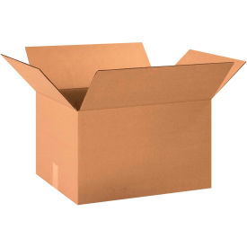 Cardboard Corrugated Boxes, 20"L x 15"W x 12"H, Kraft