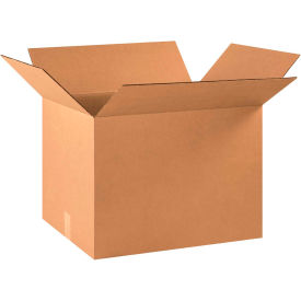 Cardboard Corrugated Boxes, 22"L x 16"W x 16"H, Kraft