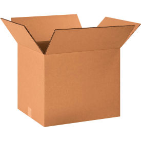 Heavy Duty Double Wall Corrugated Boxes, 20"L x 16"W x 16"H, Kraft