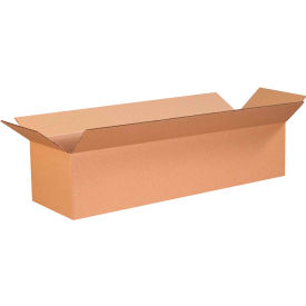 Long Cardboard Corrugated Boxes, 26"L x 6"W x 6"H, Kraft