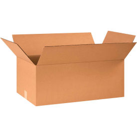 Cardboard Corrugated Boxes, 24"L x 15"W x 10"H, Kraft