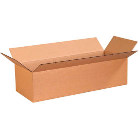 Long Cardboard Corrugated Boxes, 24"L x 9"W x 6"H, Kraft