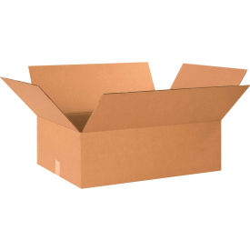 Cardboard Corrugated Boxes, 24"L x 18"W x 8"H, Kraft