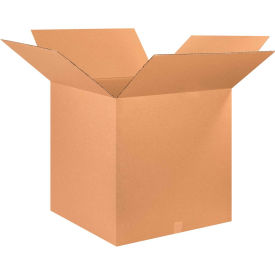 Cube Cardboard Corrugated Boxes, 26"L x 26"W x 26"H, Kraft